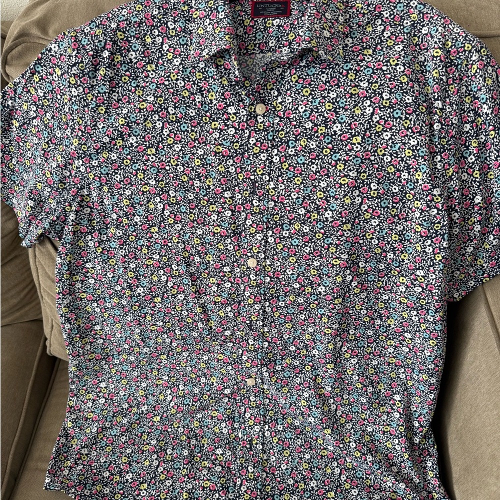 UNTUCKit Multicolor Floral Men's Shirt